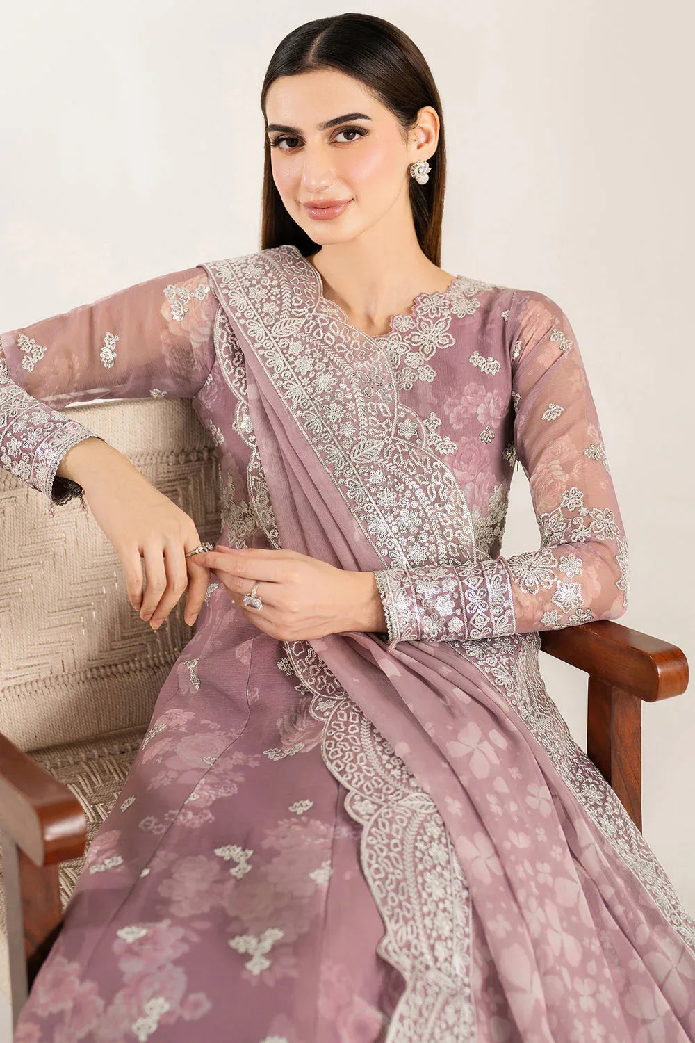 Farasha | Fiorella Formals | Rosy Spark - Rang-e-Khaas