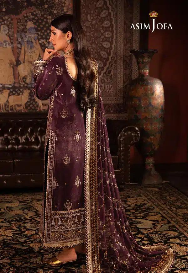 Asim Jofa | Makhmal Wedding Velvet 23 | AJMM-06 - Rang-e-Khaas