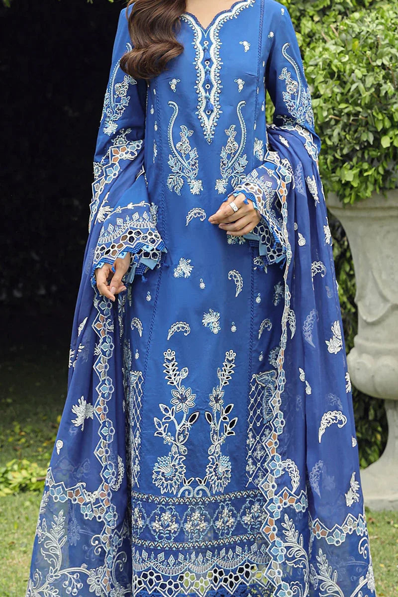 Qalamkar | Festive Lawn 2024 | PS-08 FARHEEN - Rang-e-Khaas