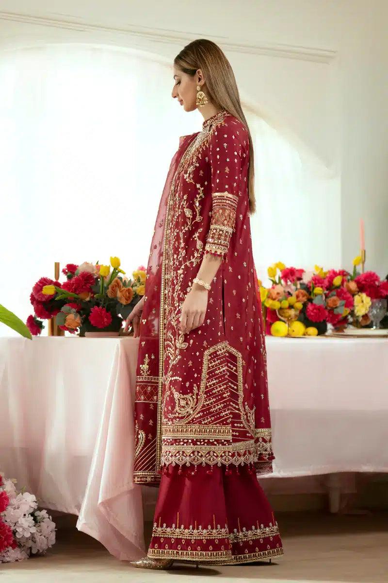 Qalamkar | Dilnaz Wedding Formals | DN-03 ZAINA - Rang-e-Khaas