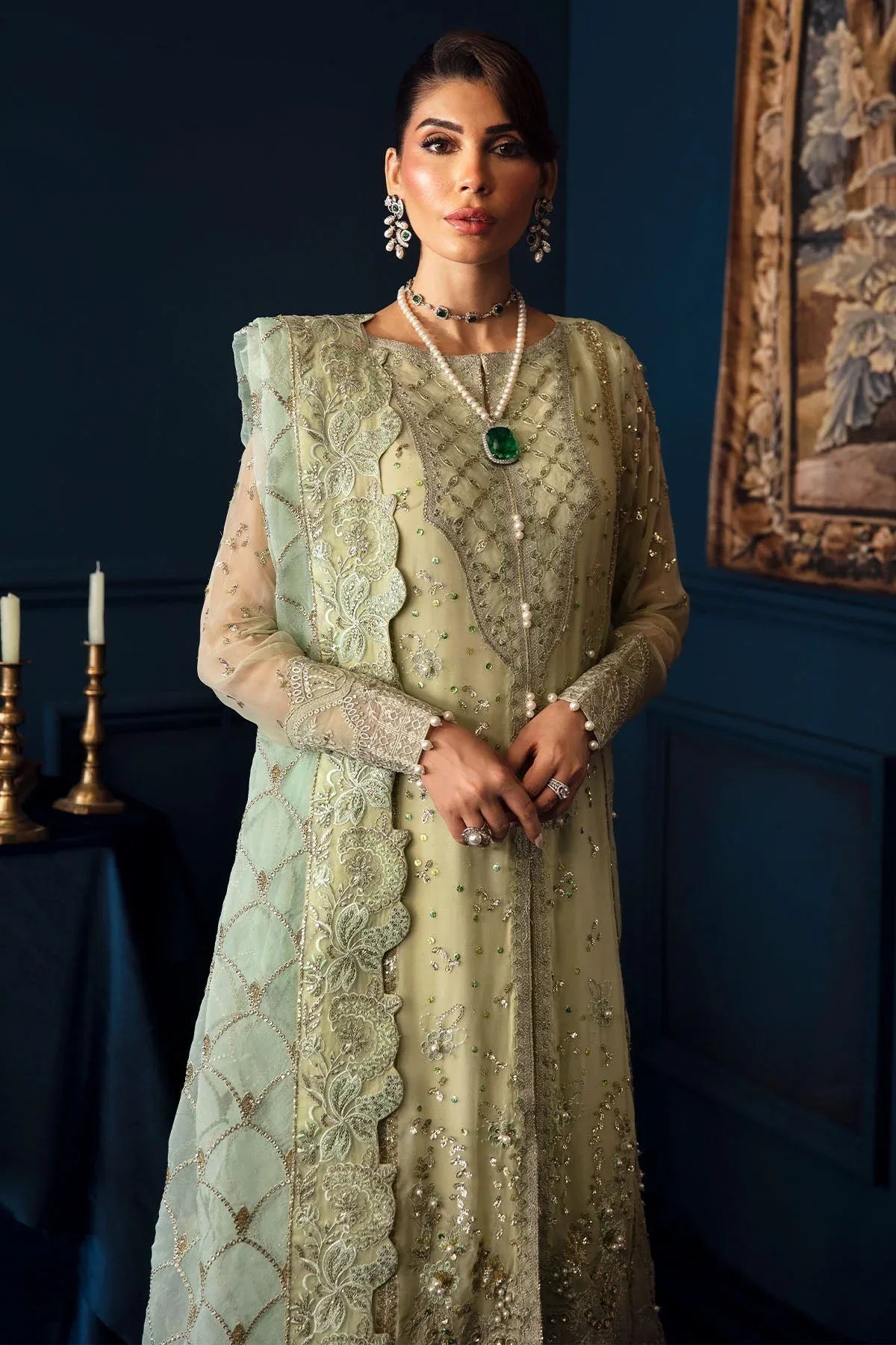 Nureh | Elanora Formal 24 | NEL-50-Meadow - Rang-e-Khaas