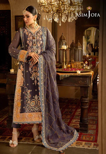 Asim Jofa | Velvet Festive 23 | AJVF-04 - Rang-e-Khaas