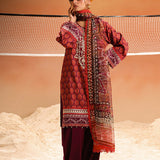 Asim Jofa | Summer Rhapsody | AJUBU-26 Printed Embroidered Lawn