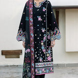Farasha | Summer Weaves Embroidered Lawn | Ember Shadow