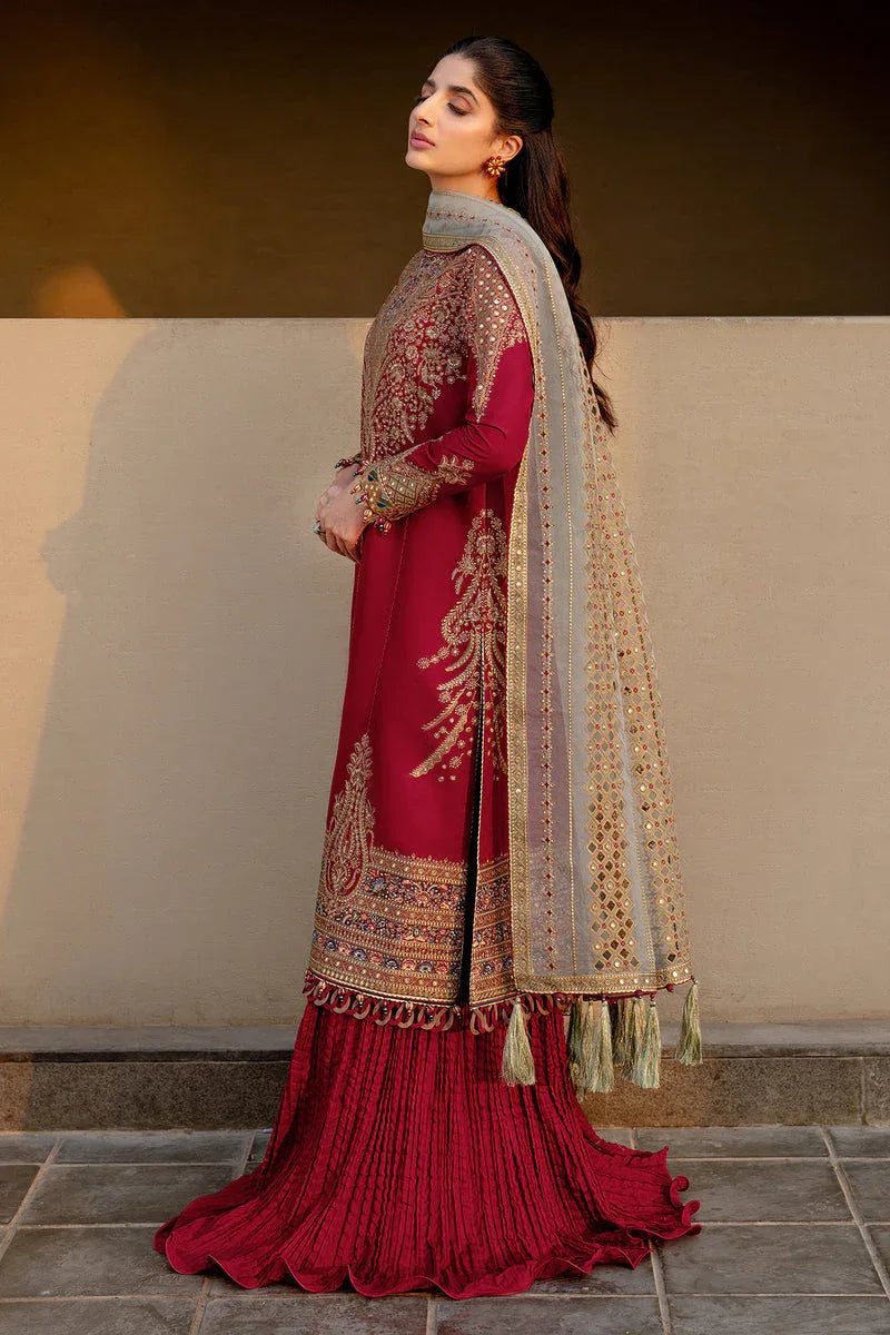 Jazmin | Shahkaar Luxury Lawn 25 | SL25-D5 - Rang-e-Khaas