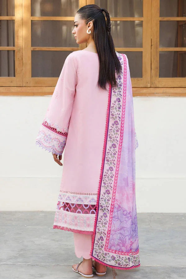 Farasha | Summer Weaves Embroidered Lawn | Petal Bloom - Rang-e-Khaas