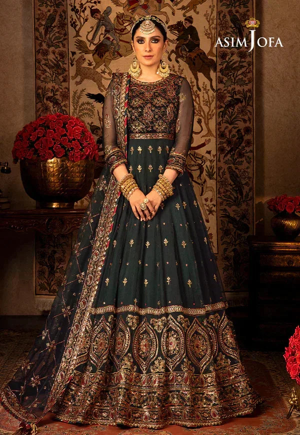 Asim Jofa | Velvet Festive 23 | AJVF-11 - Rang-e-Khaas