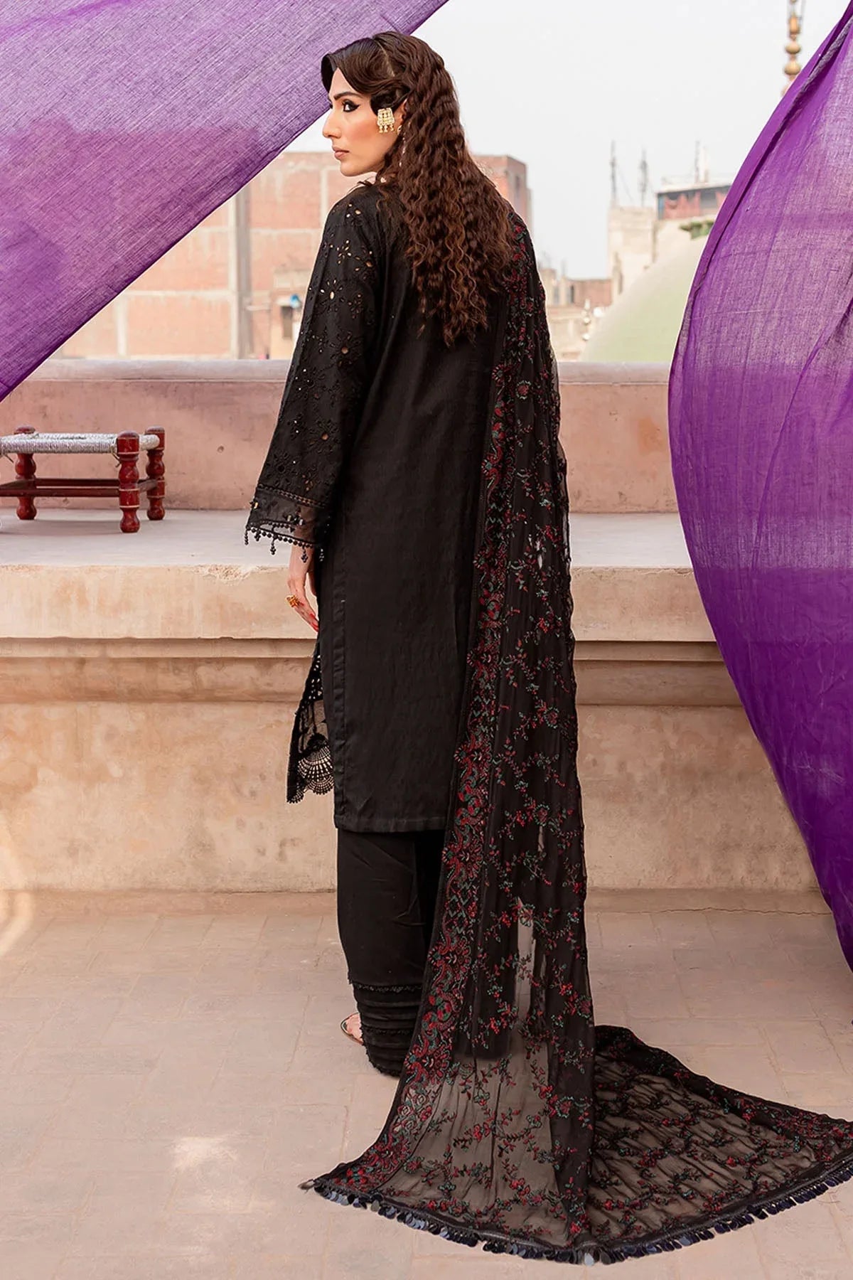 Nureh | Lawn Jacquard | NS-80 - Rang-e-Khaas