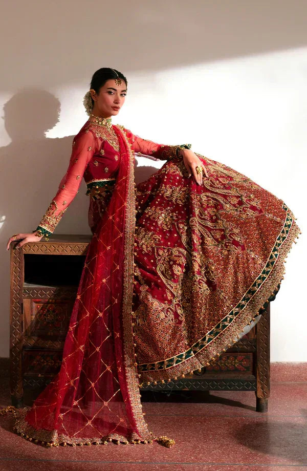 Eleshia | Khatoon Wedding Formals | Raeesa - Rang-e-Khaas