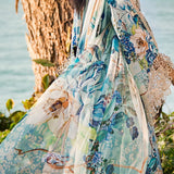 ELAF Signature Embroidered Lawn Unstitched 3Pc Suit ESL-07B HEAVEN'S MIST