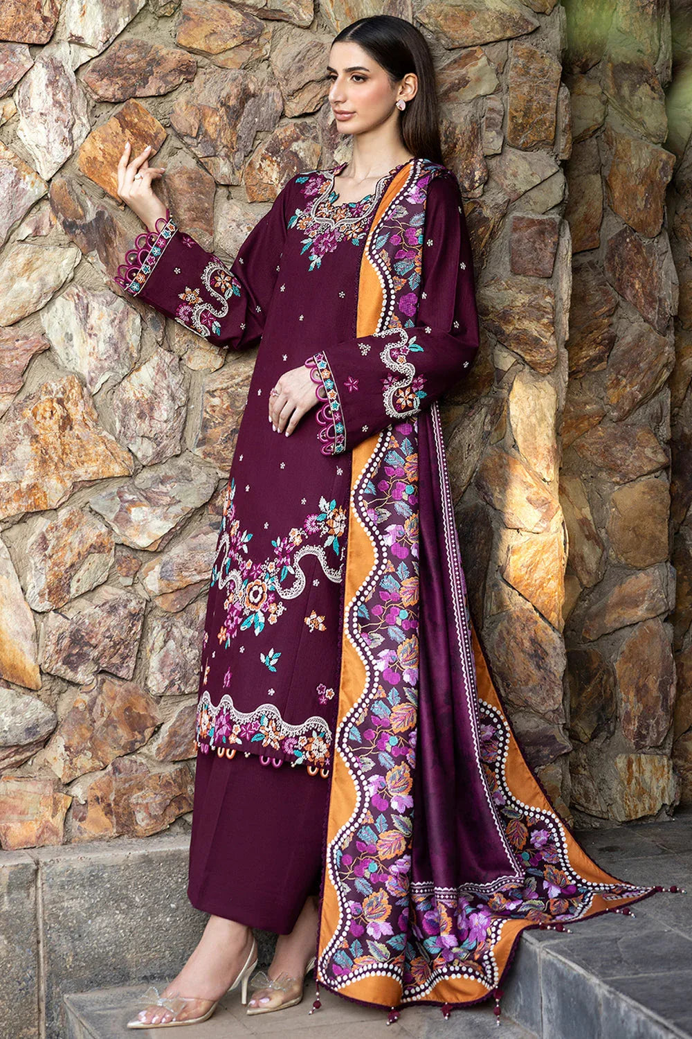 Farasha | Eminence Khaddar 25 | Pheona - Rang-e-Khaas