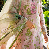 ELAF Signature Embroidered Lawn Unstitched 3Pc Suit ESL-05B DELIGHT DRAPE