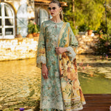 Elaf Premium | Print Chikankari 25 | ELK-06A PISTACHIO DREAMS