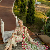 Elaf Premium | Print Chikankari 25 | ELK-02B SWEET GREENS