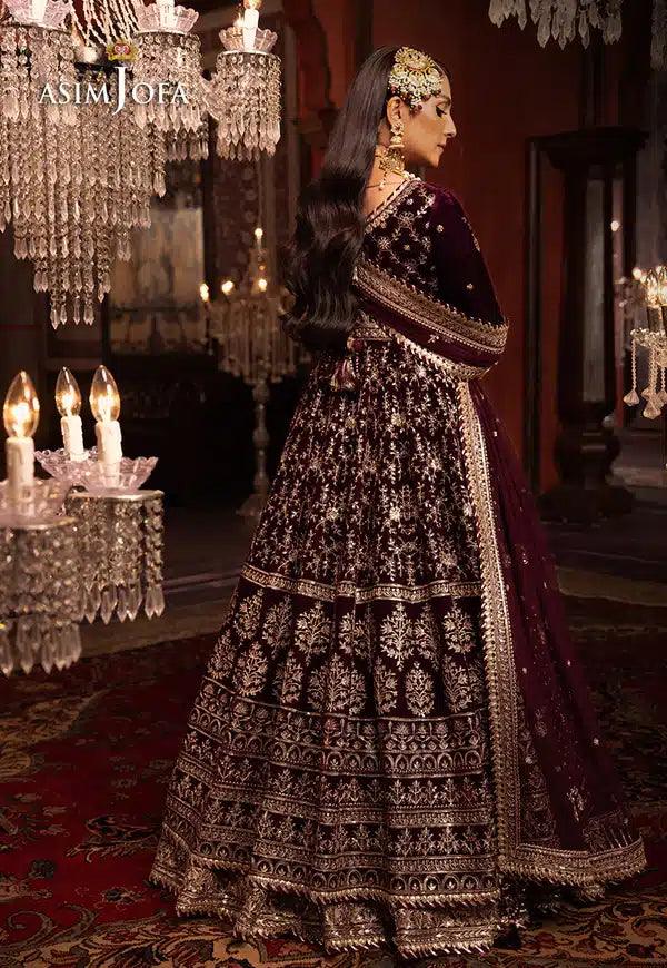 Asim Jofa | Makhmal Wedding Velvet 23 | AJMM-11 - Rang-e-Khaas