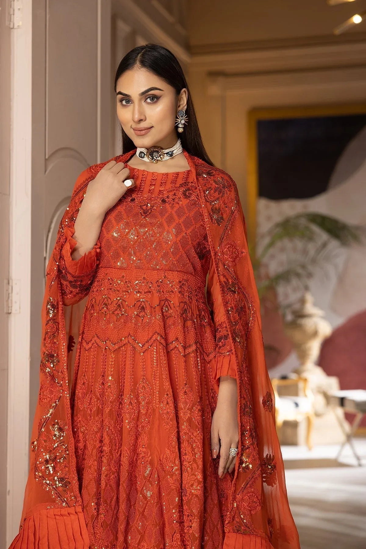 Charizma | Statement Dresses | STM23-08-S - Rang-e-Khaas
