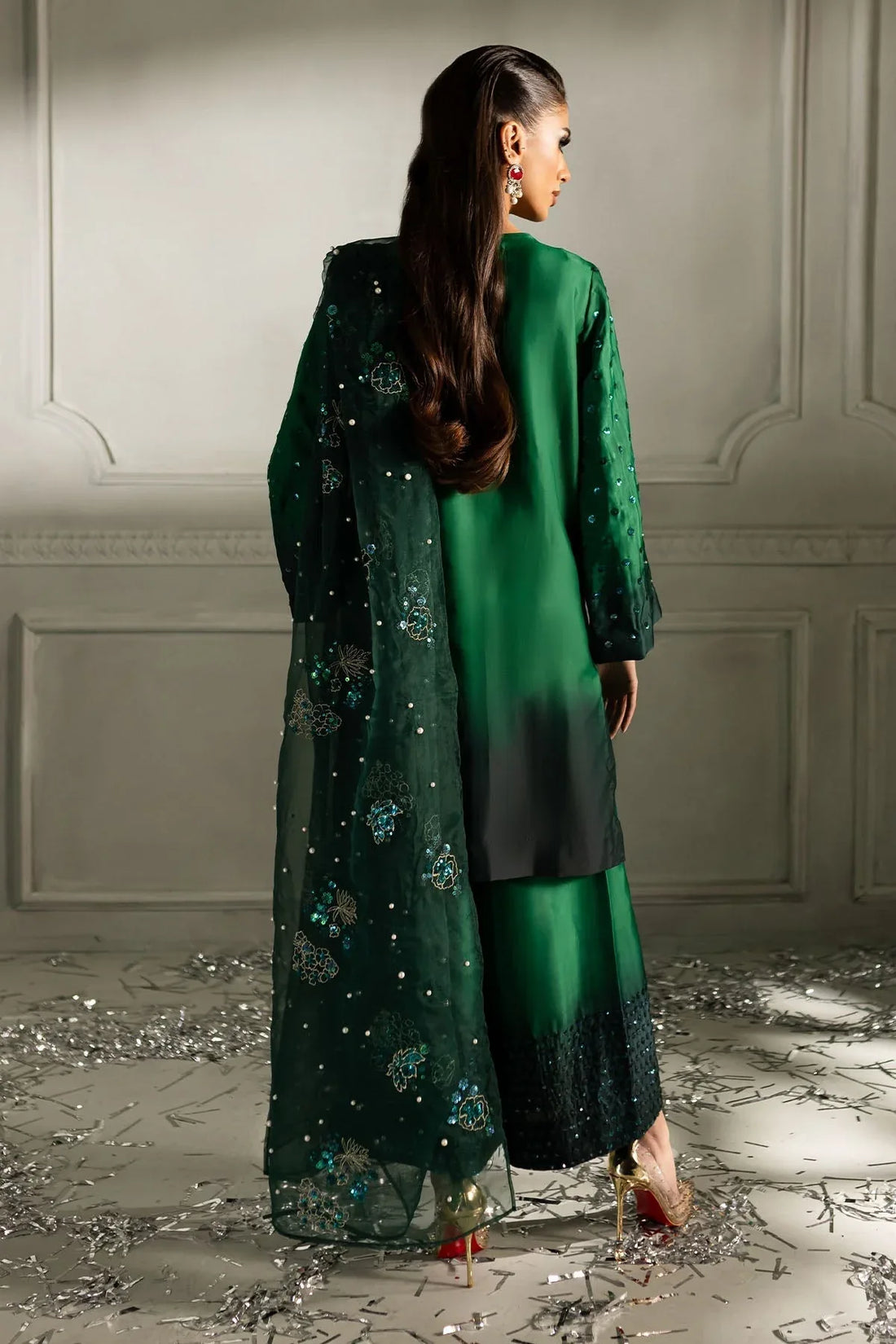 Nureh | Fancy Formals | Ruby Rush TW-09 - Rang-e-Khaas