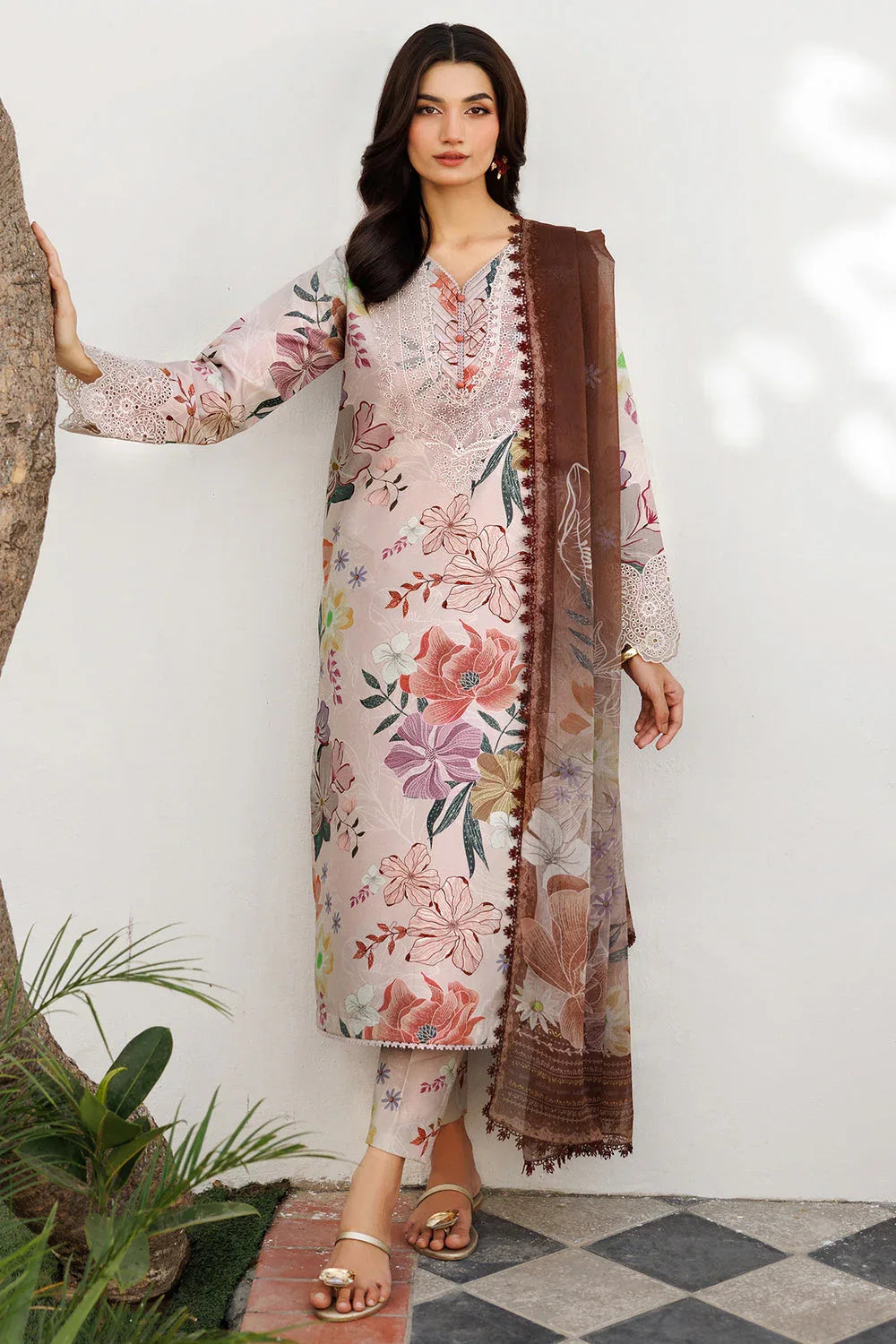 Farasha | Printed Essentials | Rustic Charm - Rang-e-Khaas
