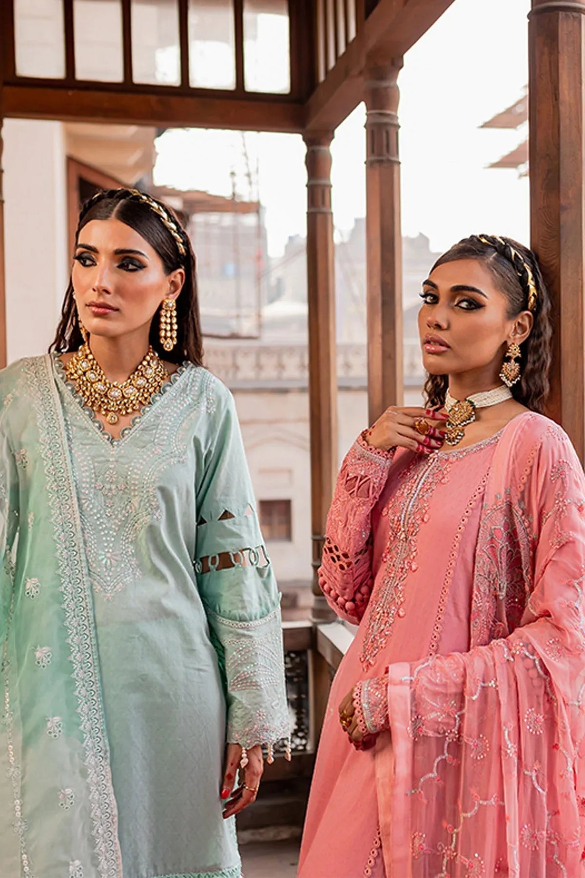 Nureh | Lawn Jacquard | NS-77 - Rang-e-Khaas