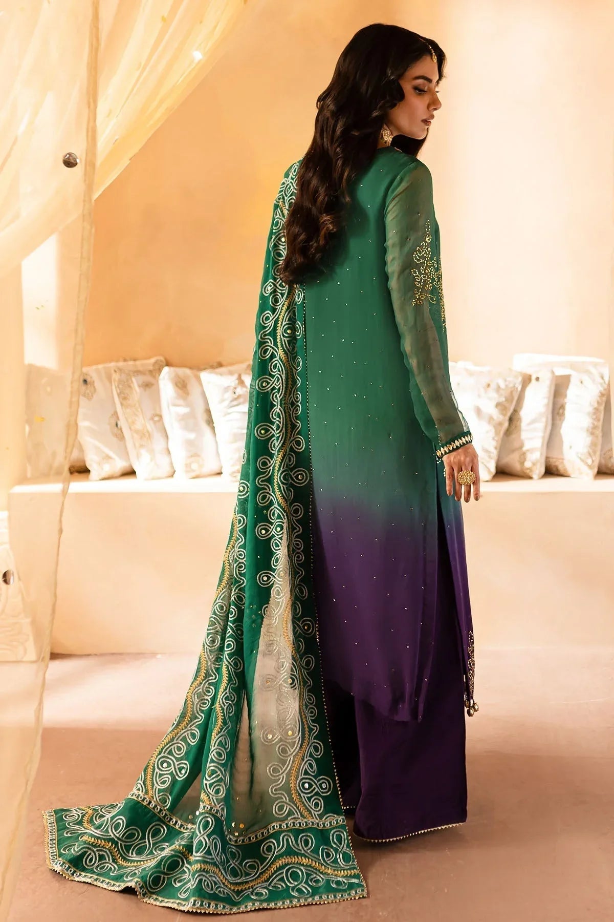 Nureh | Mukeshkari Formals | MK-01 - Rang-e-Khaas