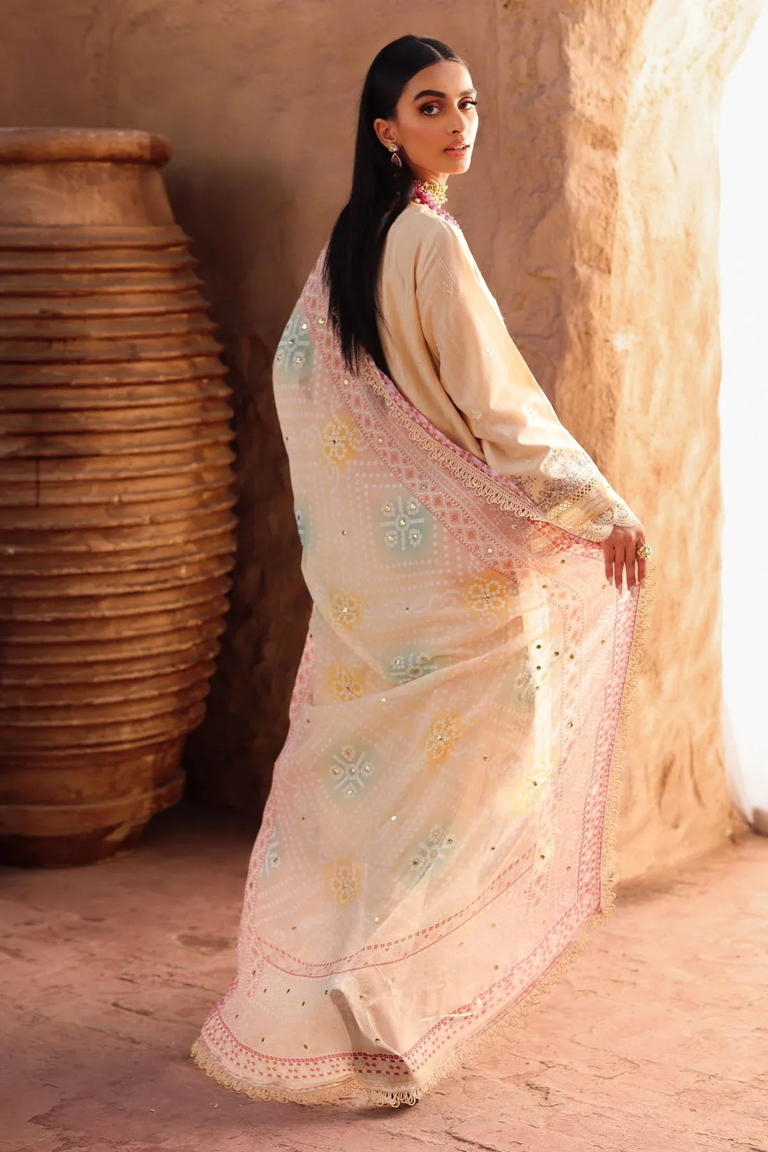 Nureh | Bazaar Lawn | NE-159 - Rang-e-Khaas
