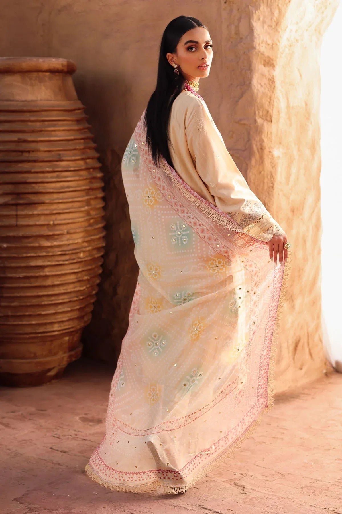 Nureh | Bazaar Lawn | NE-159 - Rang-e-Khaas