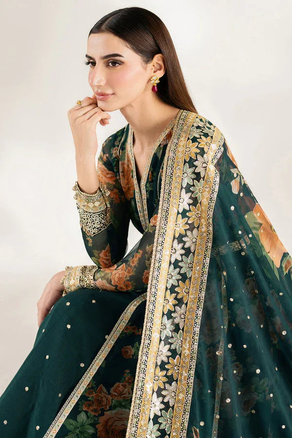 Farasha | Fiorella Formals | Teal Passion - Rang-e-Khaas