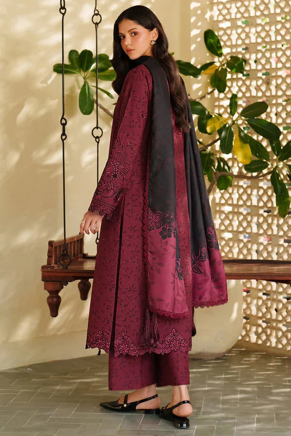 Farasha | Meline Premium Viscose 25 | Sable Bloom - Rang-e-Khaas