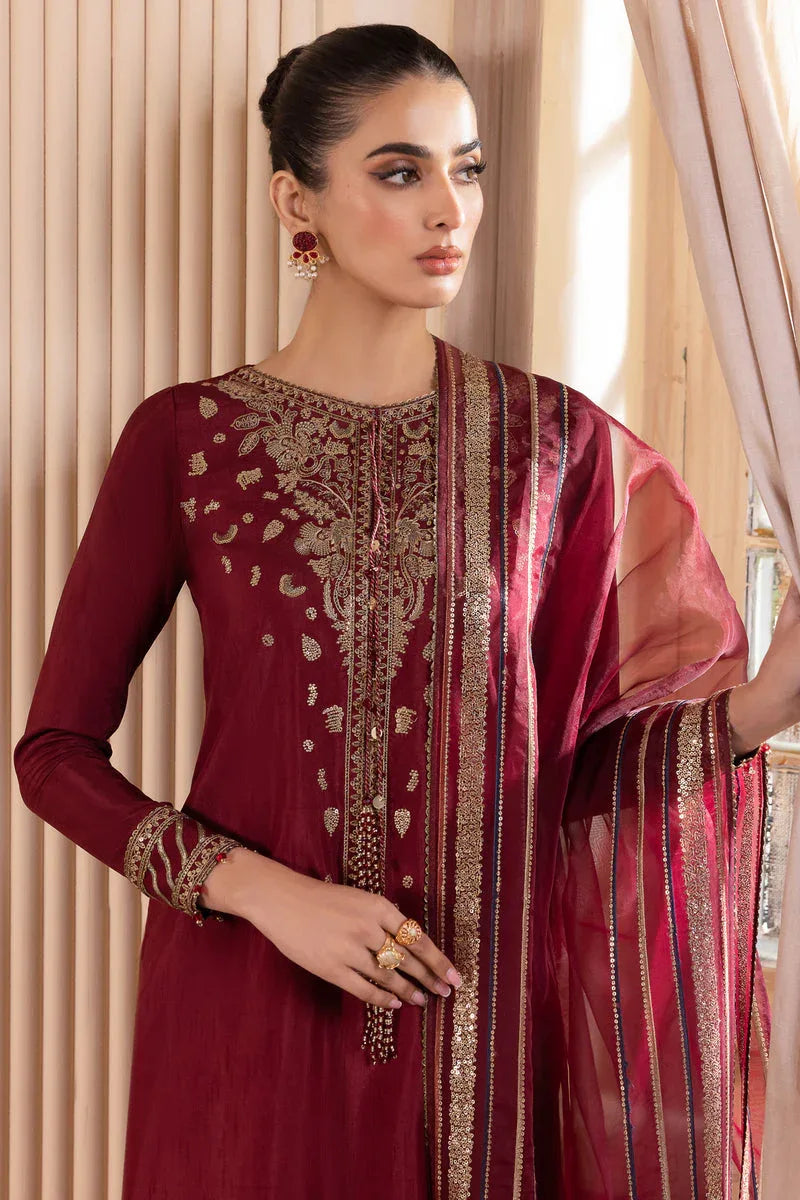 Jazmin | Formals Collection | RAW SILK UR-7016 - Rang-e-Khaas