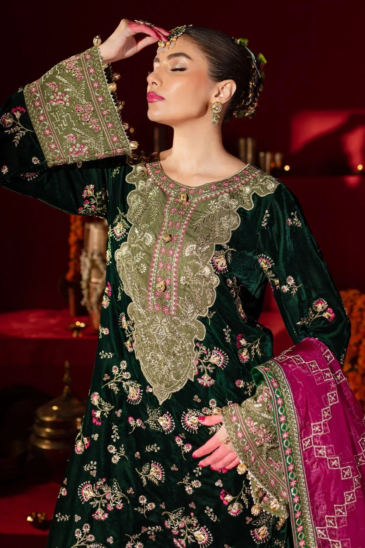 Nureh | Maya Velvet | NW-88 - Rang-e-Khaas