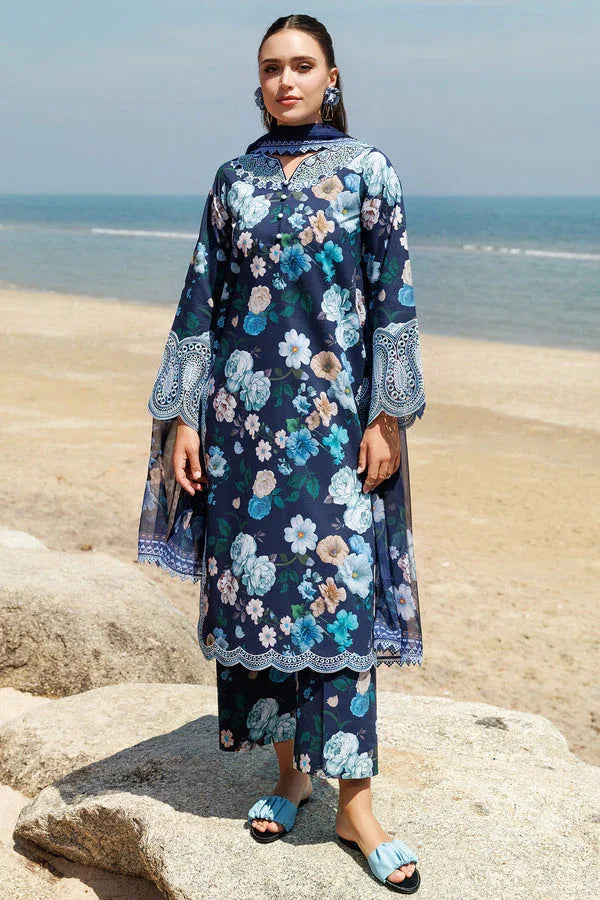 Farasha | Printed Essentials | Floral Blush - Rang-e-Khaas