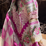 ELAF Signature Embroidered Lawn Unstitched 3Pc Suit ESL-04B ENCHANTMENT