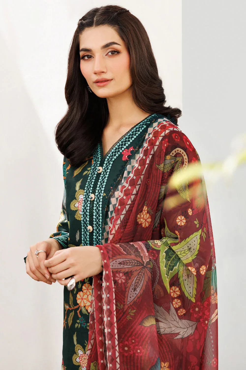 Farasha | Printed Essentials | Blossom Charm - Rang-e-Khaas