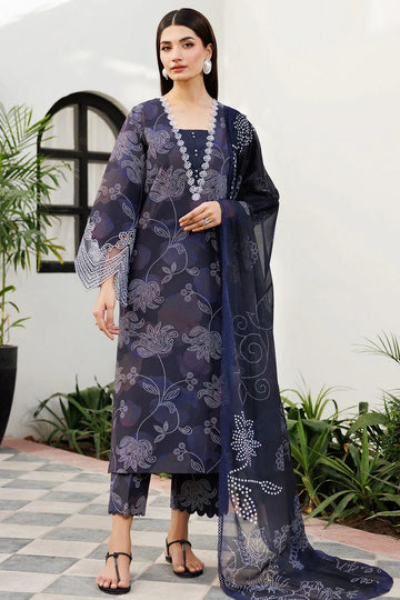 Farasha | Printed Essentials | Night Veil - Rang-e-Khaas