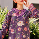 Farasha | Printed Essentials | Majestic Purple