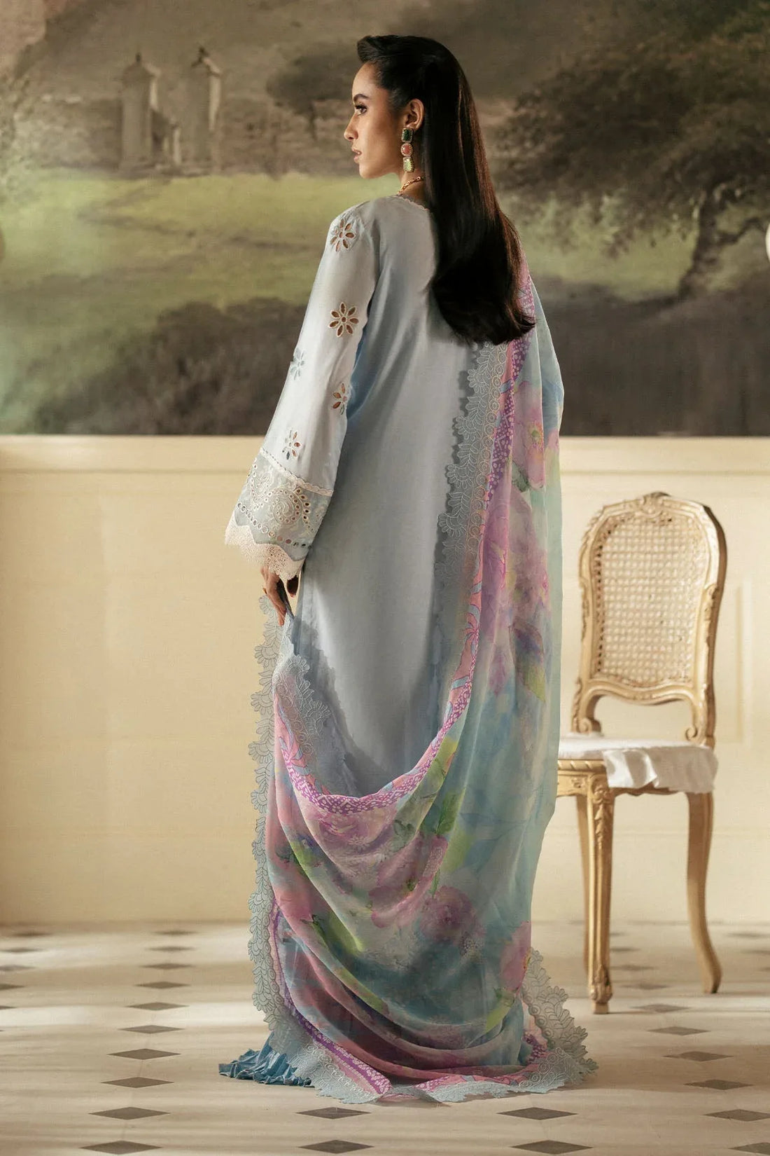 Nureh | Maya Lawn | NS-145 - Rang-e-Khaas