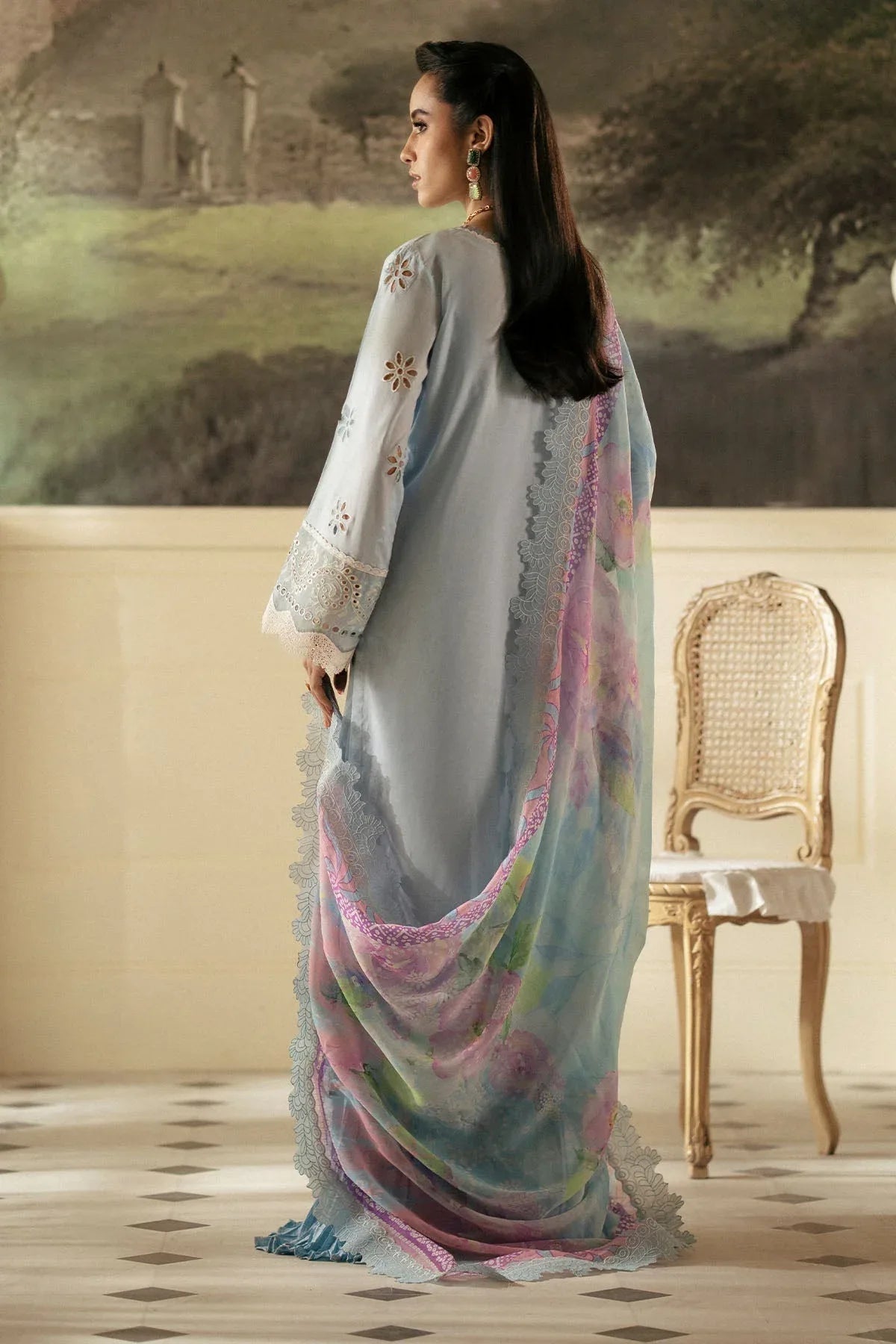 Nureh | Maya Lawn | NS-145 - Rang-e-Khaas