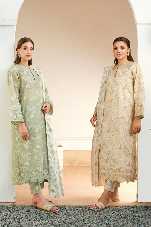 Baroque | Luxury Pret 24 | LAWN UF-655 - Rang-e-Khaas