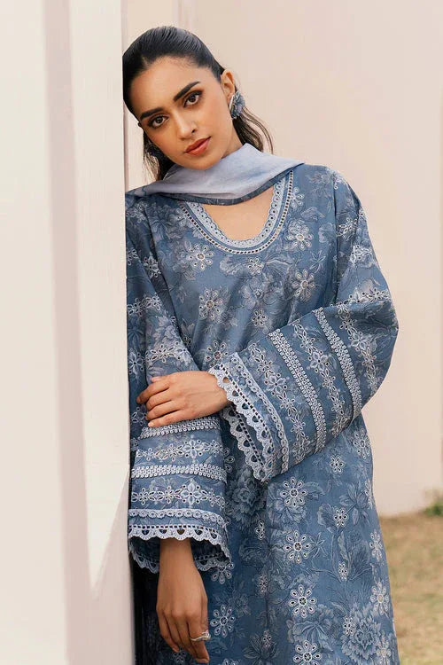 Baroque | Luxury Pret 24 | LAWN UF-601 - Rang-e-Khaas