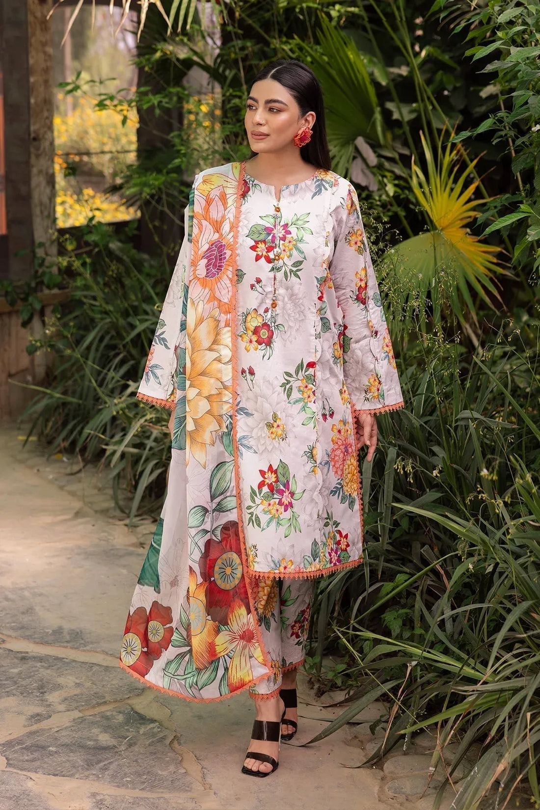 Alizeh | Sheen Lawn Prints 24 | ORCHID - Rang-e-Khaas