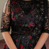 BAROQUE__EMBROIDERED NET CH13-05 STITCHED