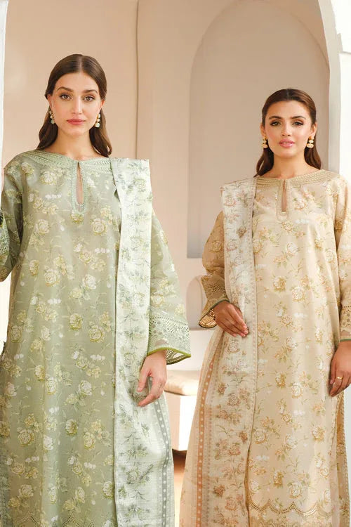 Baroque | Luxury Pret 24 | LAWN UF-655 - Rang-e-Khaas