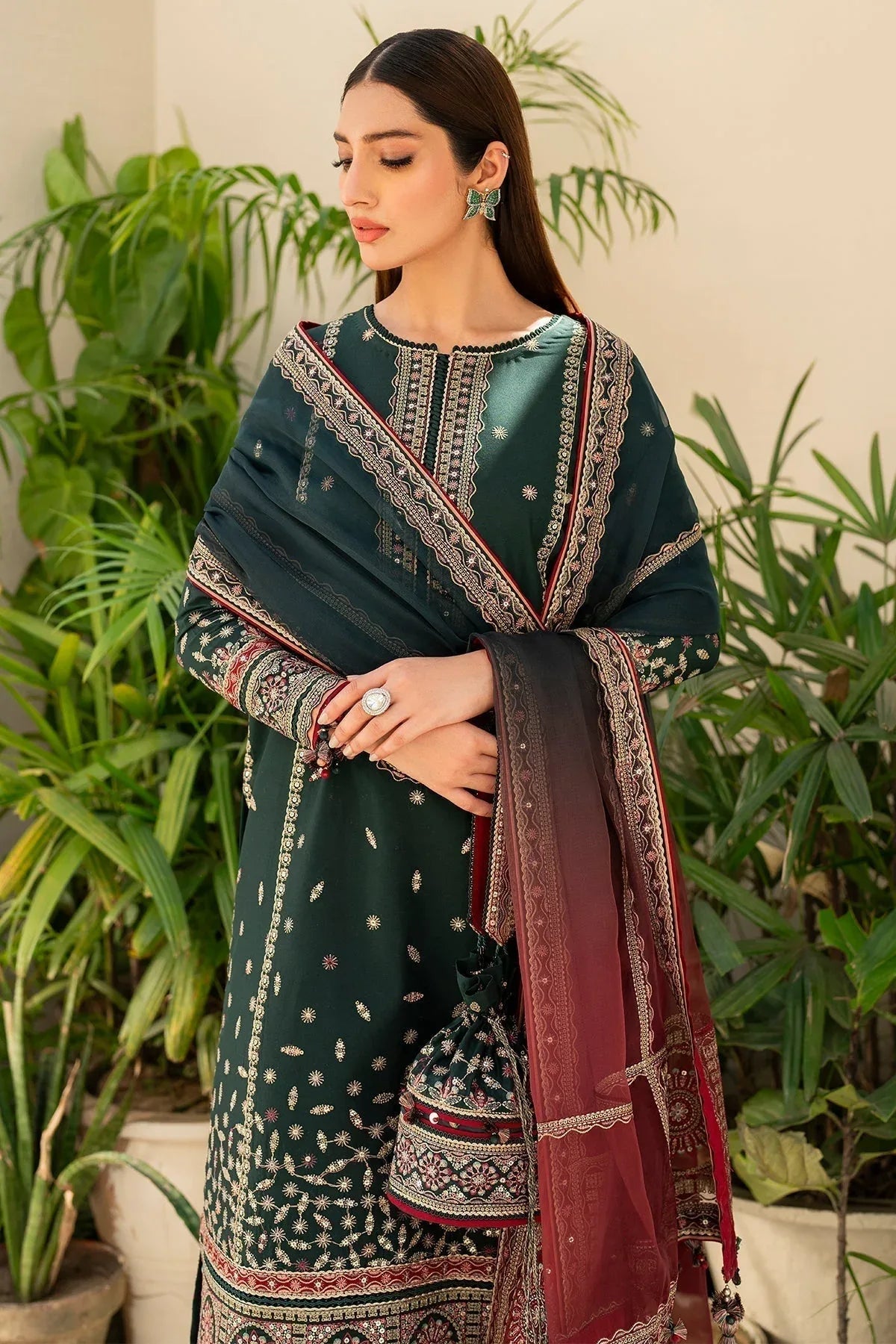 Jazmin | Irish Lawn SS 24 | D9 - Rang-e-Khaas