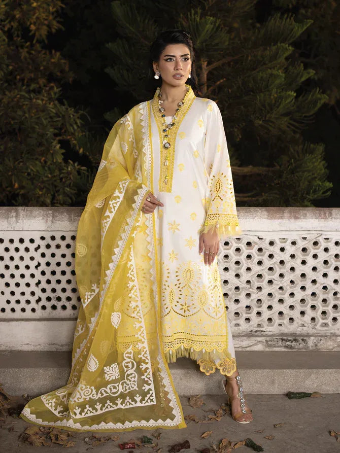 Faiza Faisal | Maya Luxury Lawn | Ceren - Rang-e-Khaas