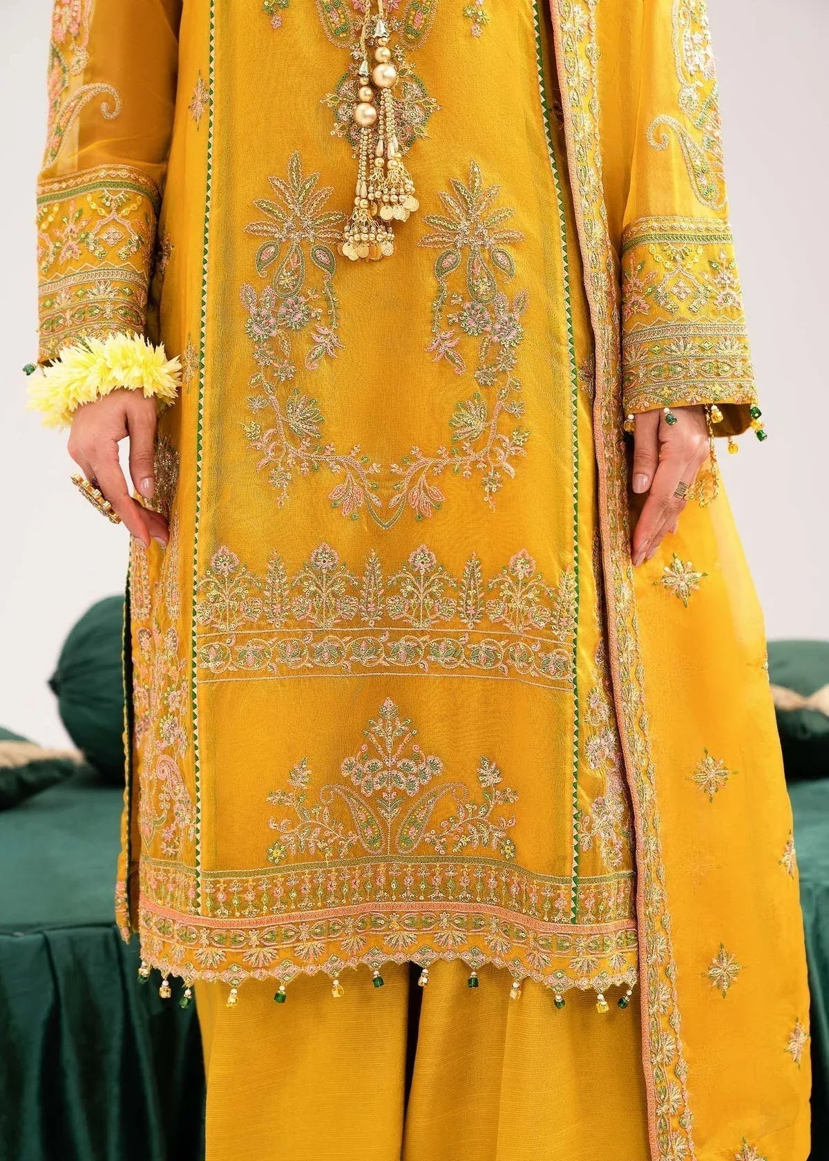 Dastoor | Sajni Luxury Eid Collection 24 | Parigul - Rang-e-Khaas