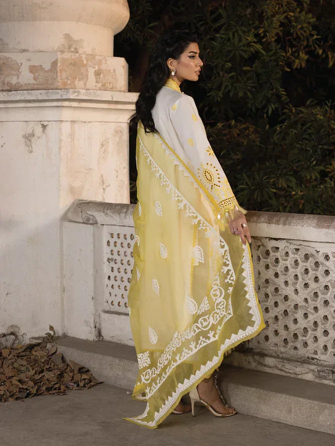 Faiza Faisal | Maya Luxury Lawn | Ceren - Rang-e-Khaas