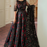 BAROQUE__EMBROIDERED NET CH13-05 STITCHED