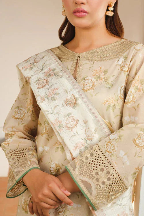 Baroque | Luxury Pret 24 | LAWN UF-655 - Rang-e-Khaas