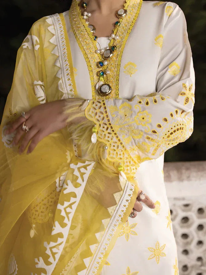 Faiza Faisal | Maya Luxury Lawn | Ceren - Rang-e-Khaas