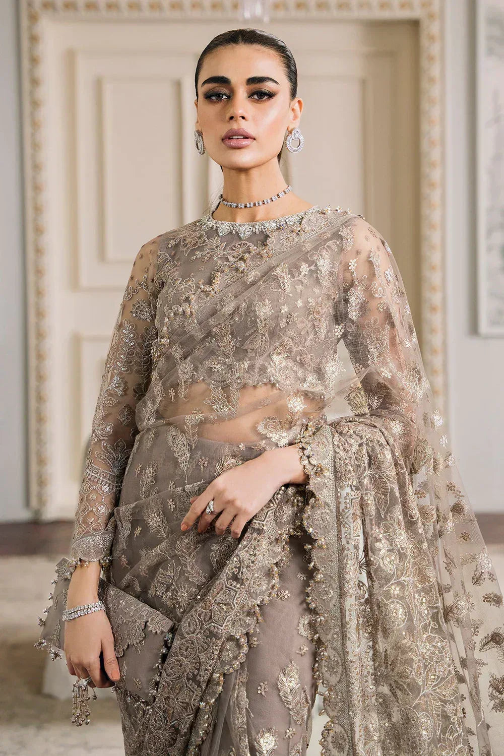 Baroque | Chantelle Embroidered Collection | CH12-06 - Rang-e-Khaas